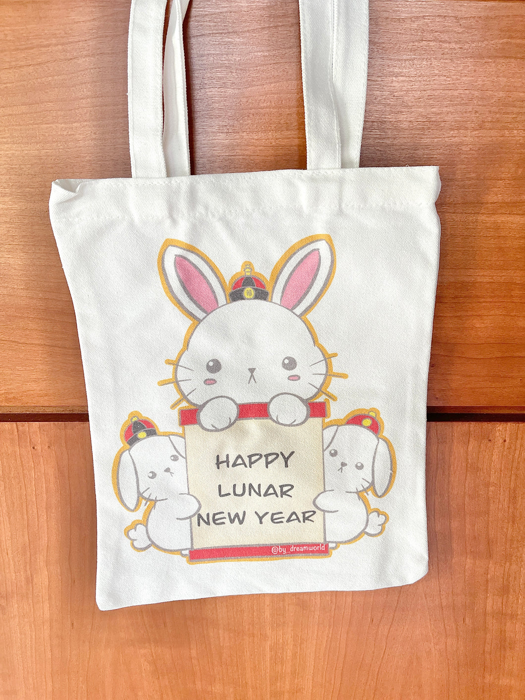 Lunar New Year Canvas Tote Bags