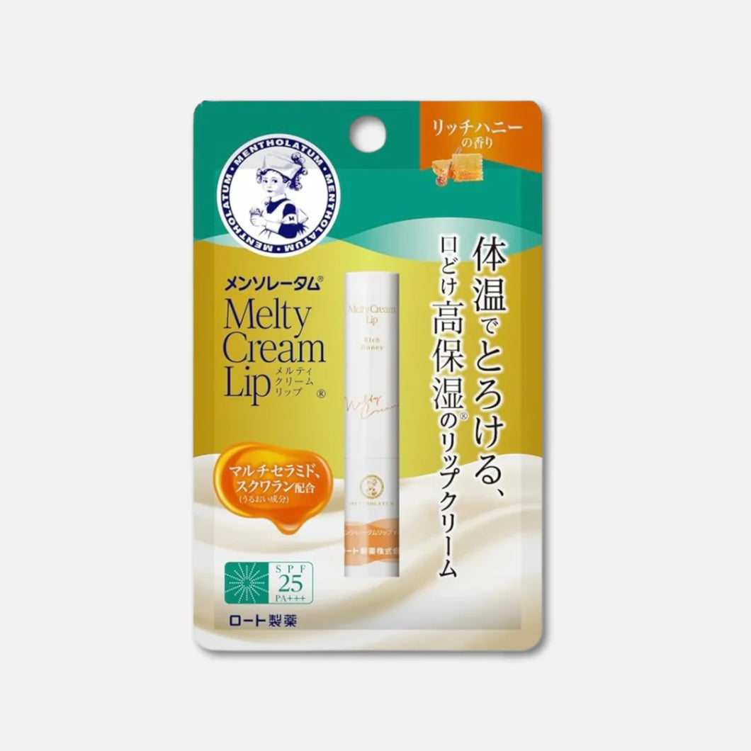Rohto Mentholatum - Melty Cream Lip Balm SPF 25 PA+++