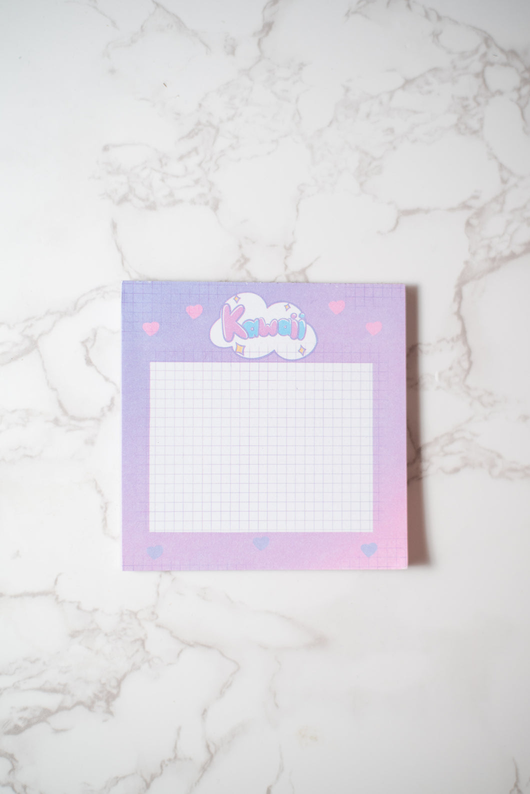 Kawaii Cloud Memo Pad