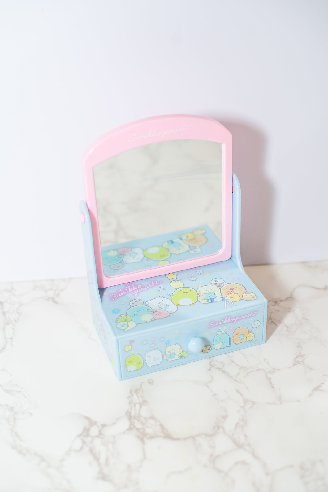 Sumikkogurashi Vanity Stand - Pink & Blue