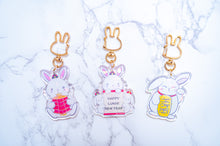 Load image into Gallery viewer, Lunar New Year - Bunny Keychains
