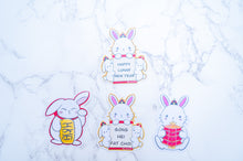 Load image into Gallery viewer, Lunar New Year Bunny Stickers
