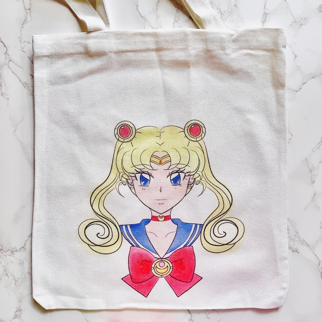 Magical Moon Princess - Canvas Tote Bags