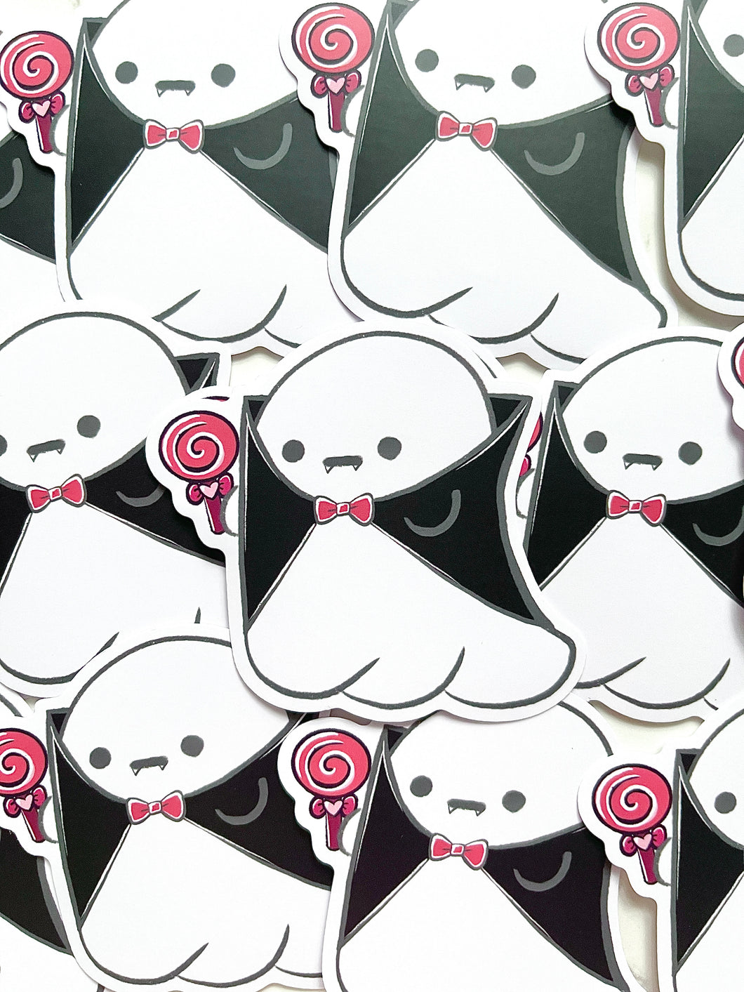 Vampire Obake Matte Vinyl Stickers