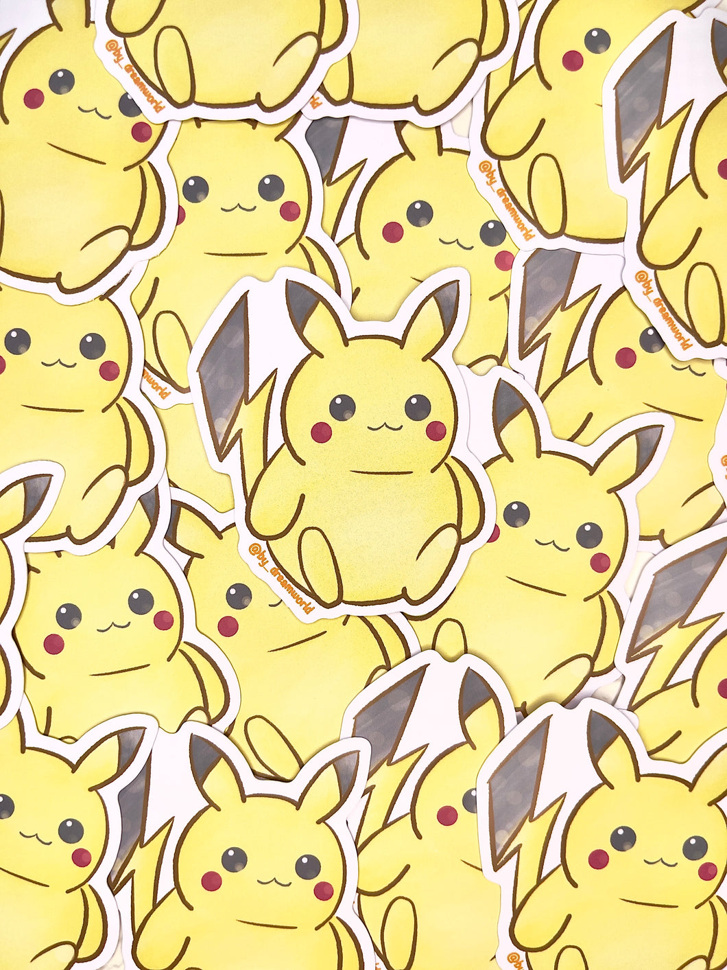 Pika Matte Vinyl Sticker