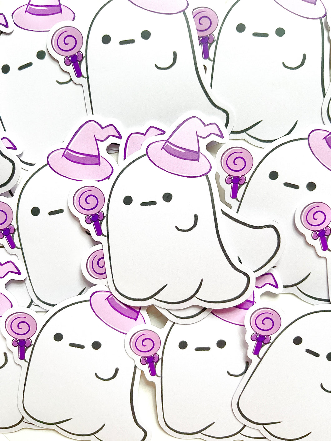 Witch Obake Matte Vinyl Stickers