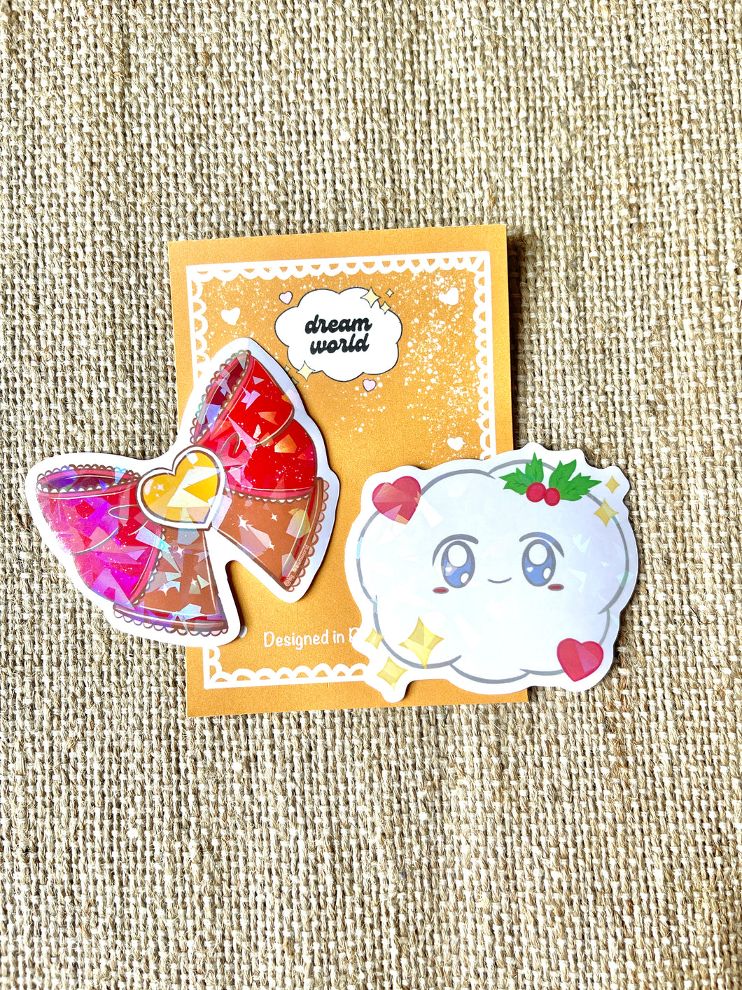 Dream World Holiday Stickers