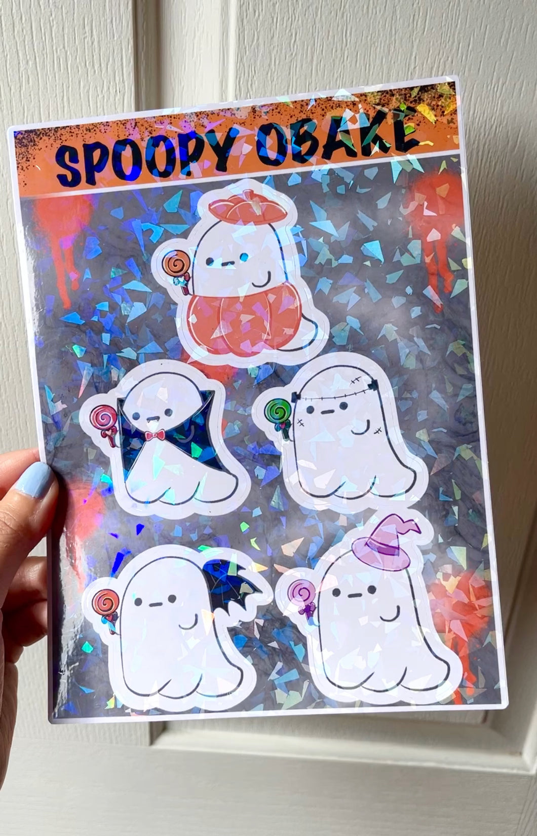 Obake Sticker Sheet