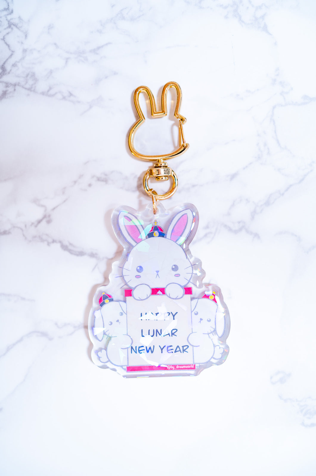 Lunar New Year - Bunny Keychains