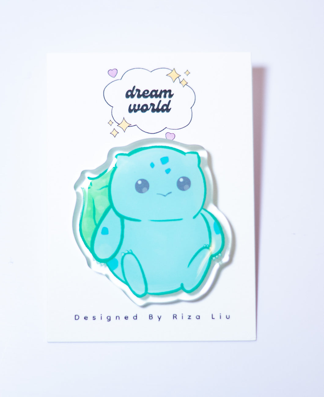 Bulba Acrylic Pin