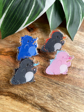 Load image into Gallery viewer, Dreamy Godzilla Acrylic Pins
